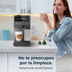 Cecotec FreeStyle Latte Cafetera Multicápsula 20 Bares con Depósito de Leche, 1350 W