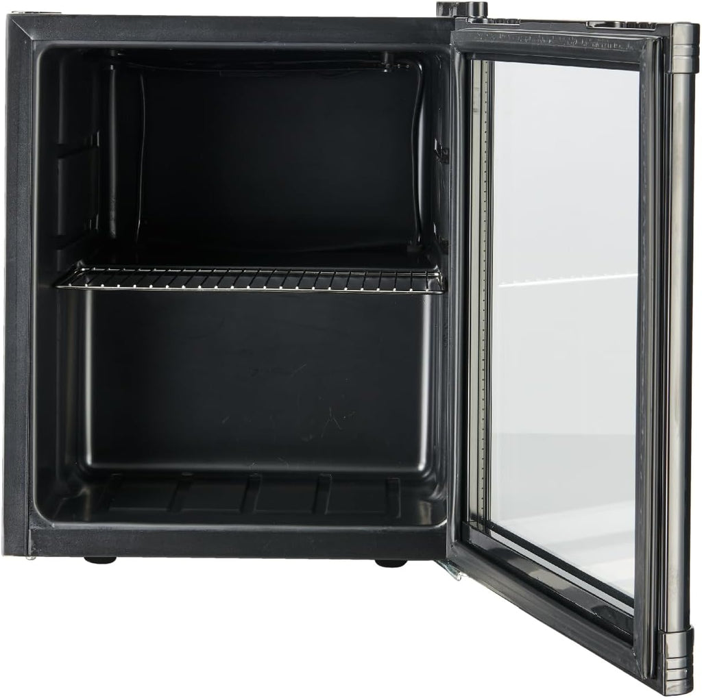 METRO Professional GPC1046 Mini Nevera con Puerta de Cristal 46 L, Negra