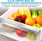 Midea MDRB424FGE02OE Frigorífico Combi No Frost 310 L, 188 x 60 cm, Inox