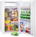 Upstreman BR321 Frigorífico Pequeño con Congelador 91 L, Silencioso, Blanco