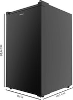 Cecotec Bolero CoolMarket TF 87 Black Congelador Vertical 87 L, 83,6 cm, Puerta Reversible