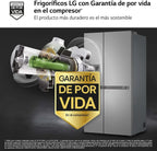GSLC40PYPE Frigorífico Americano Side by Side 641 L, Serie 400, Inox Antihuellas, Clase E