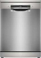 Bosch SMS4EMI06E Lavavajillas 60 cm Serie 4, Home Connect, Motor EcoSilence, Acero