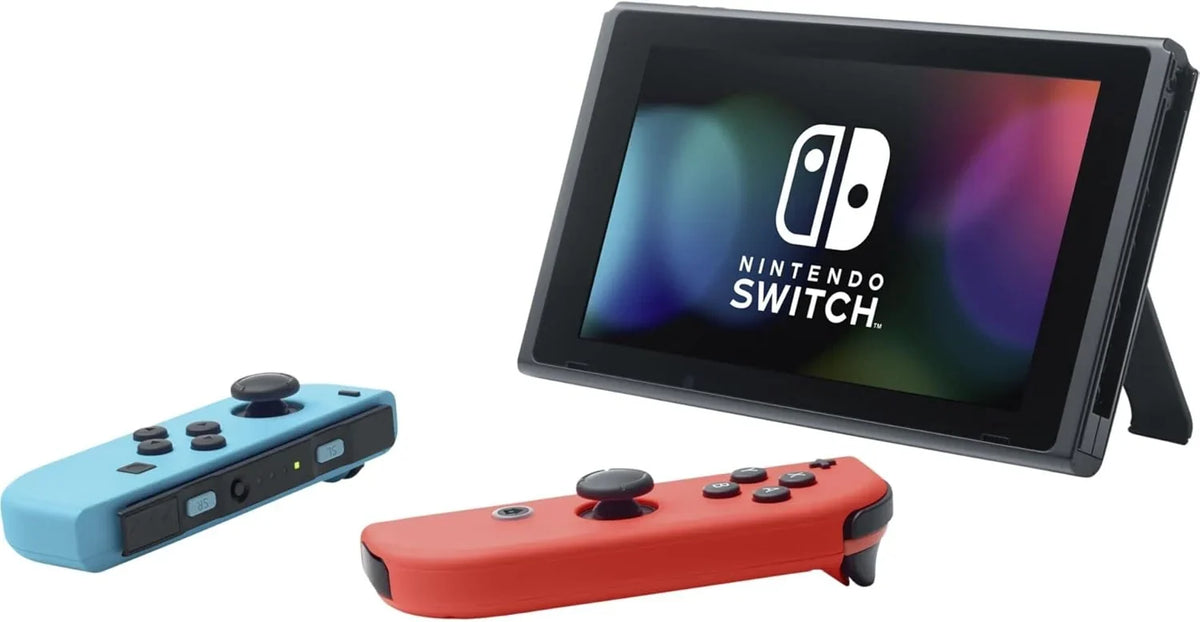 Consola Switch Azul Neón y Rojo Neón - Consola Híbrida Portátil y de Sobremesa