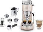 De'Longhi Dedica Style EC 685.M Cafetera Espresso de Brazo con Vaporizador, 15 cm, Plata - imagen 4