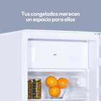 Candy CCTOS 544WHN Frigorífico Bajo Encimera 109 L con Congelador, Silencioso 40 dB, Blanco