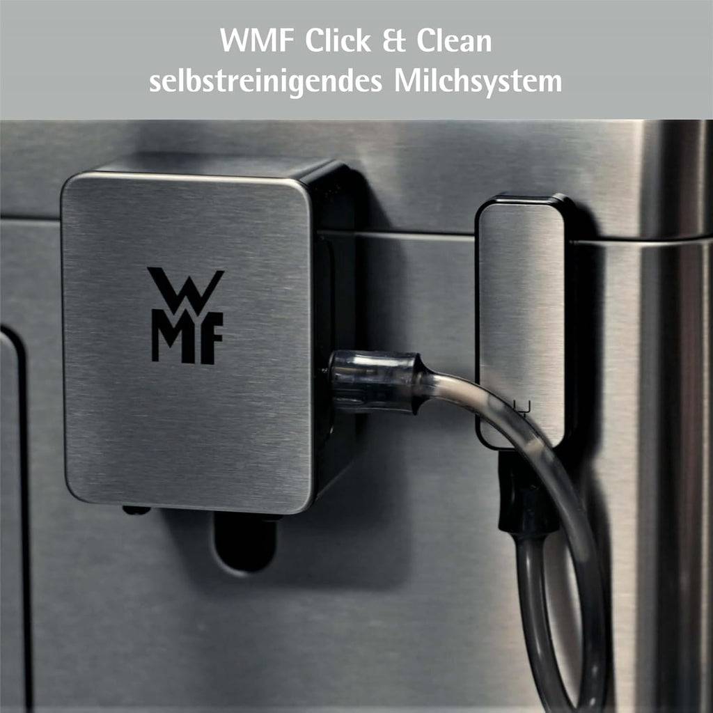 WMF Perfection 640 Cafetera Superautomática con Sistema de Leche, 16 Especialidades y Doble Thermoblock