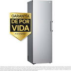 GFT41PZGSZ Congelador Vertical No Frost 324 L, 186 cm, Smart Inverter, Congelación Rápida, Inox