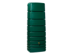 4rain Depósito de Agua de Lluvia SLIM 650 L con Grifo y Sujeción Antiviento