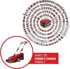 Einhell RASARRO 36/42 Cortacésped a Batería 36 V, 42 cm, hasta 725 m², con 2 Baterías 5,2 Ah