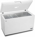 METRO Professional GHF2500 Congelador Arcón Horizontal 500 L con Cerradura y Ruedas, Blanco