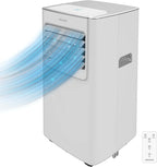 Cecotec ForceClima 7100 Aire Acondicionado Portátil 7000 BTU con Mando, 4 Modos, hasta 20 m²