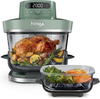 Ninja CRISPi PRO XL AS090EU Freidora de Aire con Recipientes de Cristal 5,7 L y 2,3 L - imagen 2