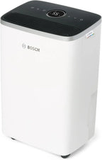 Bosch Dry 4000 Deshumidificador Silencioso 16 L/día hasta 33 m², Depósito 2,5 L, Modo Ropa
