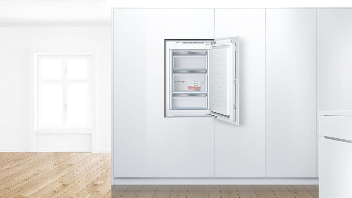 Bosch GIV11ADC0 Congelador Integrable Serie 6, 70 L, LowFrost, 72 cm