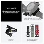 Garmin fēnix 8 51 mm Reloj GPS Multideporte AMOLED con Linterna, Mapas y hasta 29 Días de Autonomía, Negro