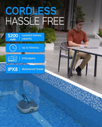 WYBOT Osprey 200 Max Robot Limpiafondos sin Cable para Piscinas hasta 80 m², 100 min