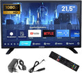 TEBER Smart TV 22" Full HD Android con Alimentación 12 V y 230 V para Autocaravanas, Caravanas y Barcos