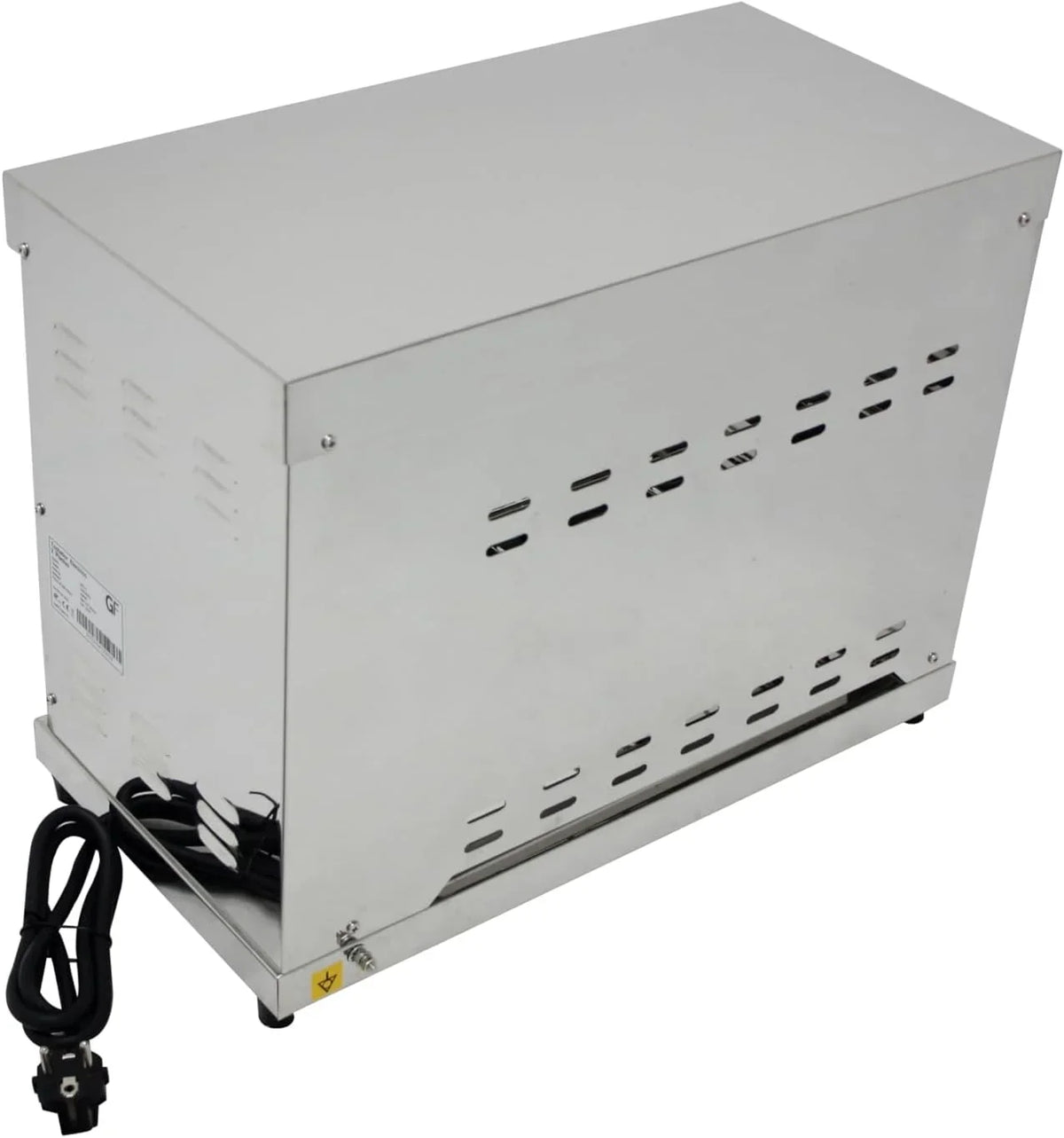 Tostador Eléctrico Industrial de Cuarzo 2 Pisos 3000 W, Acero Inoxidable, para Hostelería