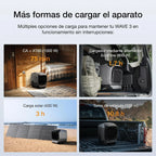 EcoFlow WAVE 3 Climatizador Portátil con Batería Extra 1024 Wh, Frío 1800 W y Calor 2000 W