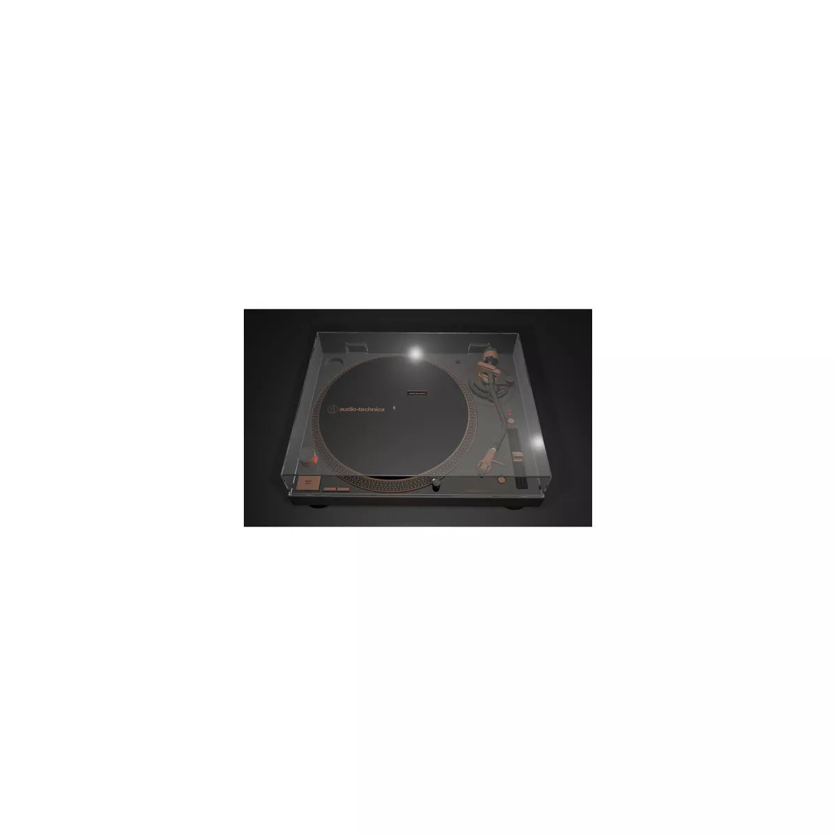 Audio-Technica AT-LP120XUSB Tocadiscos de Tracción Directa USB, Bronce