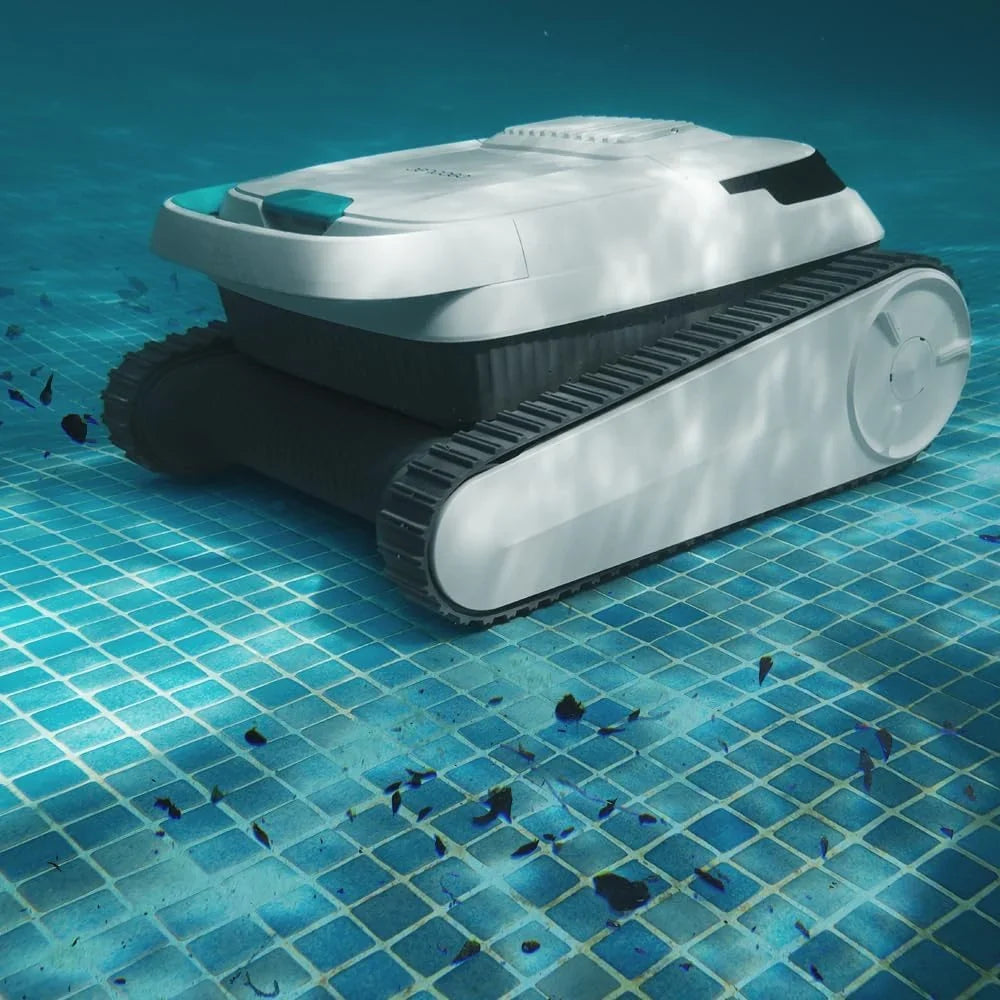 Cecotec Conga Pooldroid 5000 TotalClean Pearl Robot Limpiafondos sin Cable para Piscinas hasta 100 m²