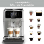 WMF Perfection 640 Cafetera Superautomática con Sistema de Leche, 16 Especialidades y Doble Thermoblock