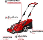 Einhell RASARRO 36/42 Cortacésped a Batería 36 V, 42 cm, hasta 725 m², con 2 Baterías 5,2 Ah