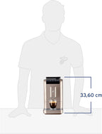 Tchibo Esperto2 Caffè Cafetera Superautomática con Función 2 Tazas, Granite Black