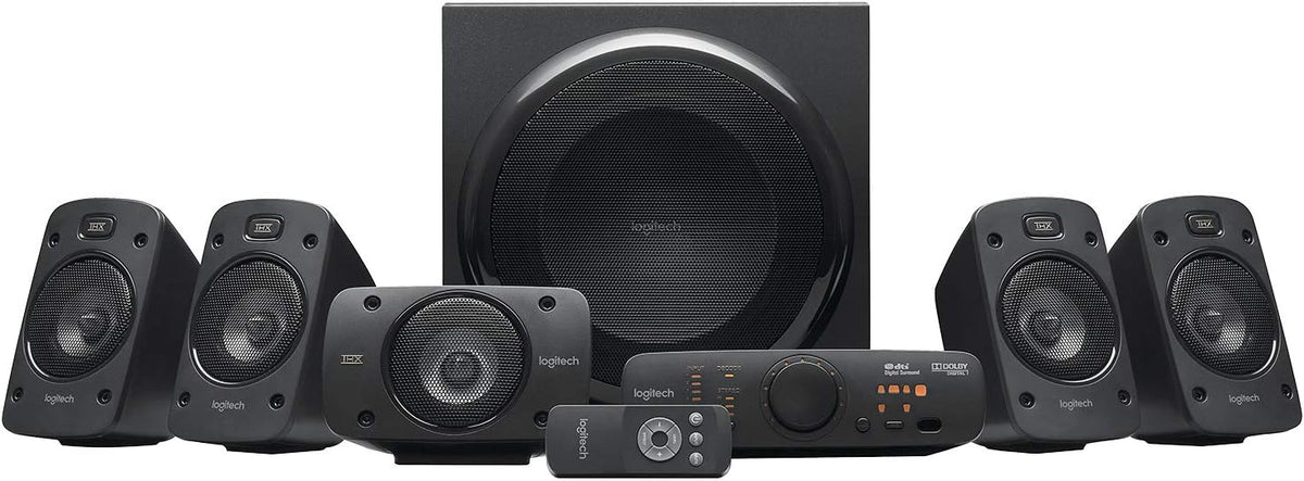 Logitech Z906 Sistema de Altavoces 5.1 Envolvente 1000 W con Certificación THX