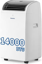 Newentor Aire Acondicionado Portátil 14000 BTU hasta 50 m² con Compresor TCL y Mando