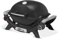 Weber Q 1100N Barbacoa de Gas Portátil con Encendido Electrónico, Negro Medianoche