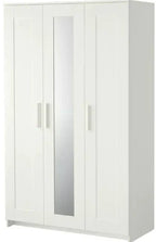 IKEA BRIMNES Armario 3 Puertas Blanco 117 x 190 cm