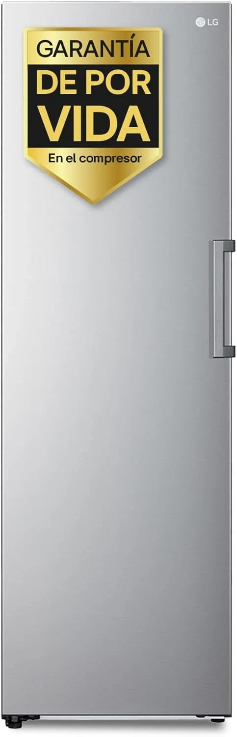 GFT41PZGSZ Congelador Vertical No Frost 324 L, 186 cm, Smart Inverter, Congelación Rápida, Inox