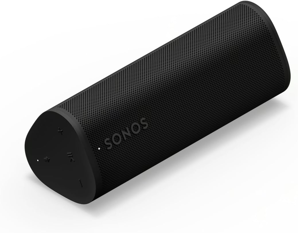 Sonos Roam 2 Altavoz Portátil Bluetooth y WiFi Resistente al Agua IP67, Blanco