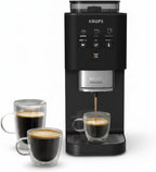Krups Coffee Crush Extra SA4028E0 Cafetera Superautomática de Solo 15 cm con Molinillo de Acero