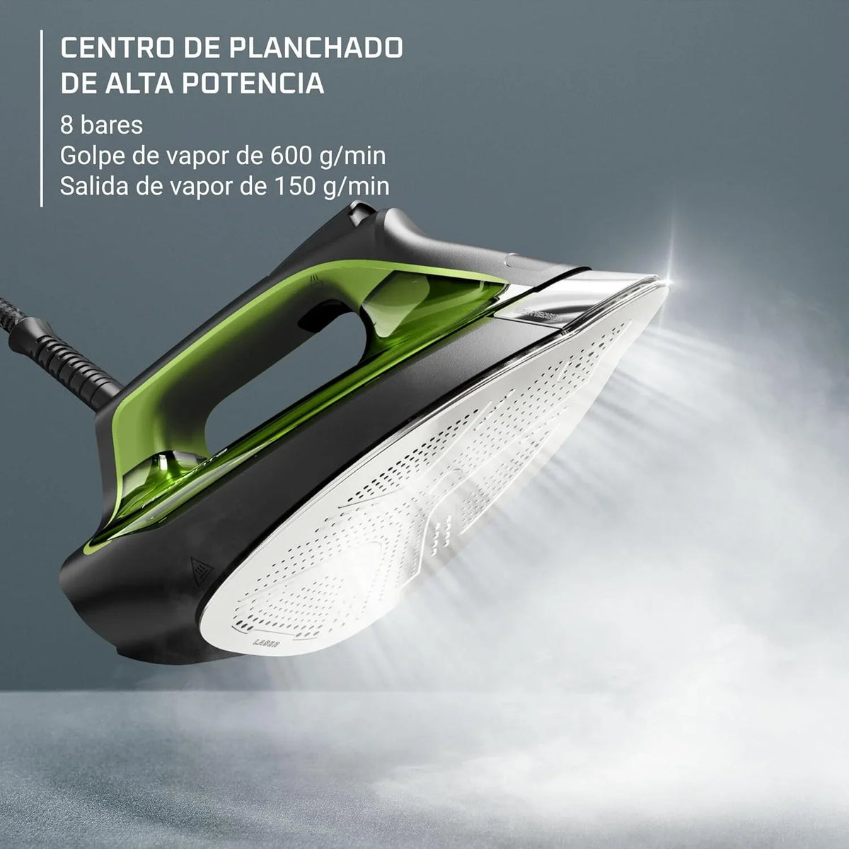 Silence Pro DG9248 Centro de Planchado 8 Bares, Golpe de Vapor 600 g/min, Suela Microsteam