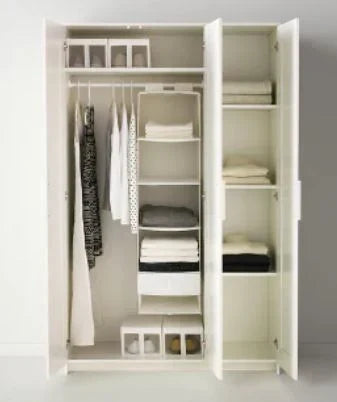 IKEA BRIMNES Armario 3 Puertas Blanco 117 x 190 cm
