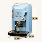 Faber Pro Total Deluxe Cafetera de Monodosis ESE 44 mm de Latón, 1,3 L