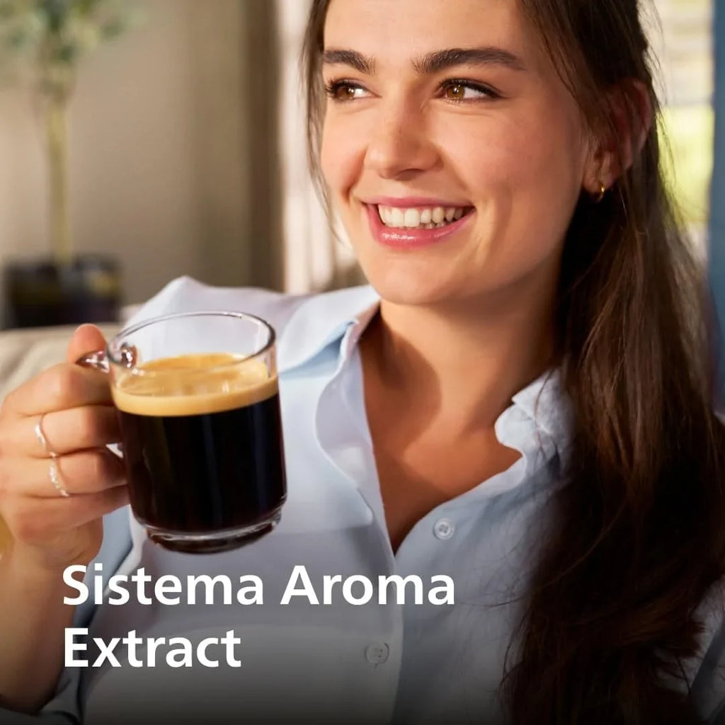 Serie 2200 EP2220/10 Cafetera Superautomática con Molinillo Cerámico y Espumador, Negro Mate