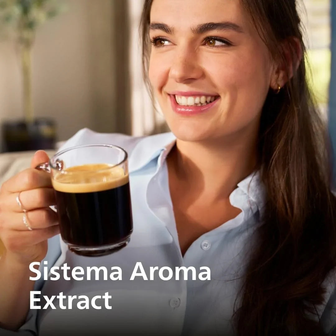 Serie 2200 EP2220/10 Cafetera Superautomática con Molinillo Cerámico y Espumador, Negro Mate