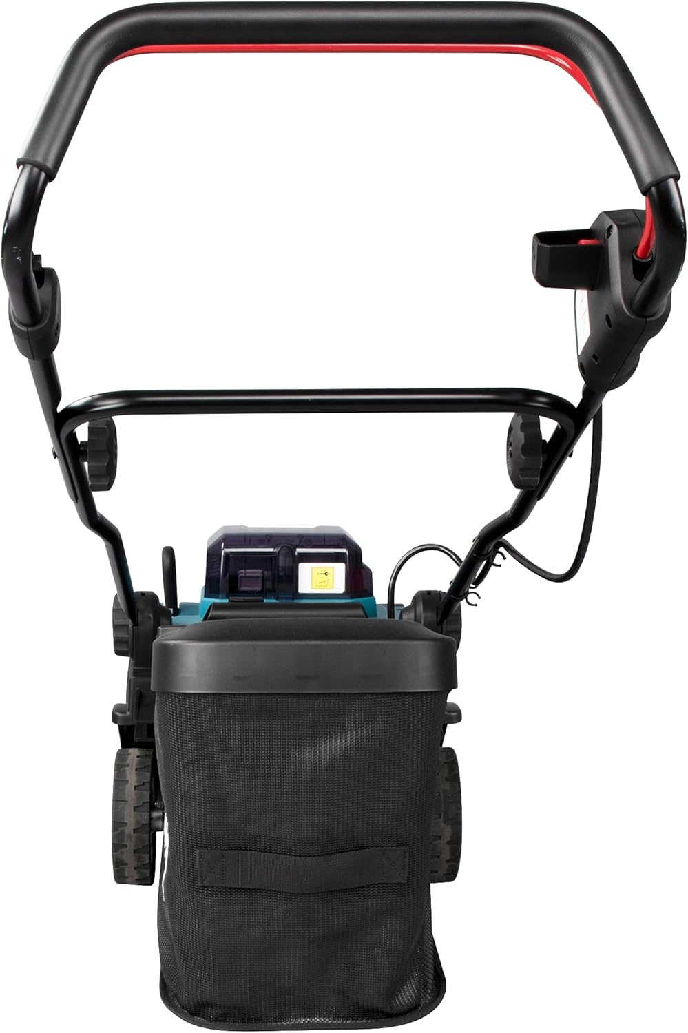 Makita DLM382PM2 Cortacésped a Batería 2 x 18 V, 38 cm, con 2 Baterías 4 Ah y Cargador Doble