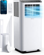 Pro Breeze Aire Acondicionado Portátil 12000 BTU hasta 50 m² con App, Clase A, R290