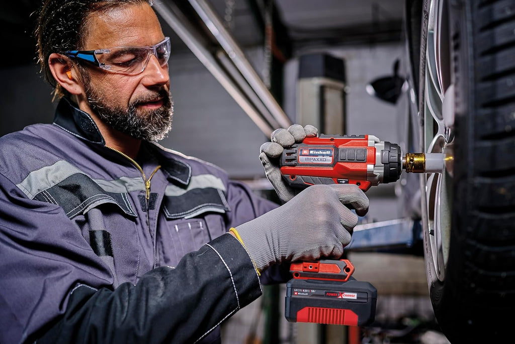 Einhell Professional IMPAXXO 18/450 Llave de Impacto a Batería 18 V 450 Nm con Batería 4 Ah