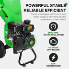 S3 Biotriturador de Gasolina 7 CV 212 cc 4 Tiempos, Ramas hasta 76 mm