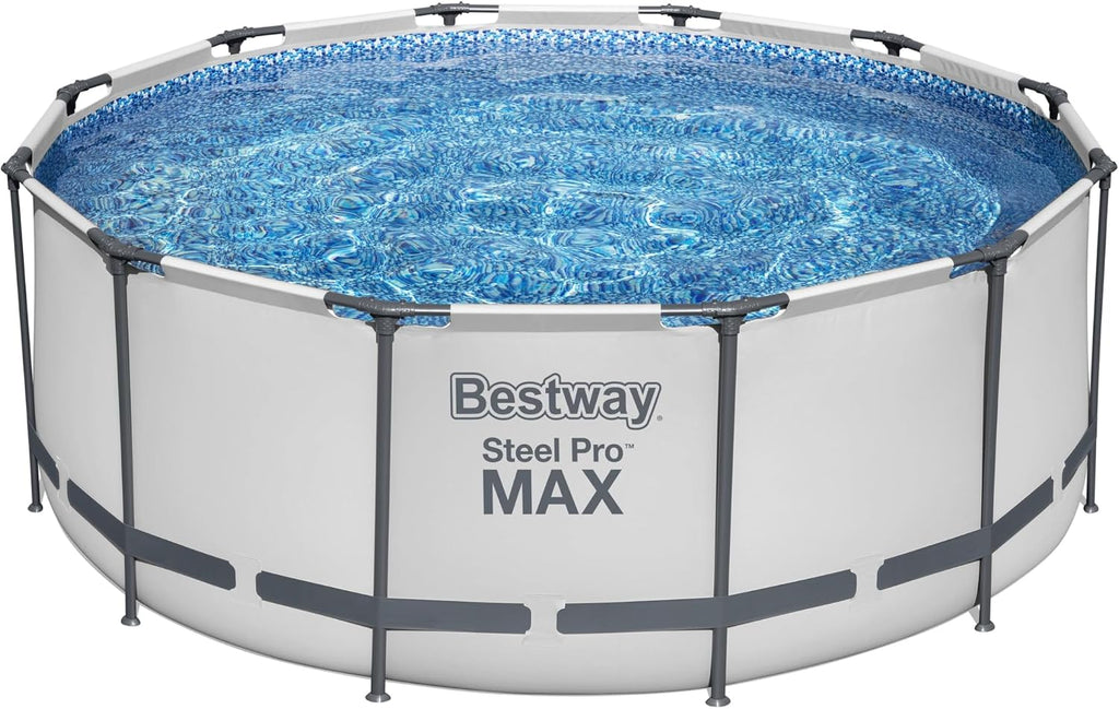 Bestway Steel Pro Max Piscina Desmontable 366 x 122 cm con Depuradora y Escalera