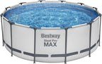 Bestway Steel Pro Max Piscina Desmontable 366 x 122 cm con Depuradora y Escalera