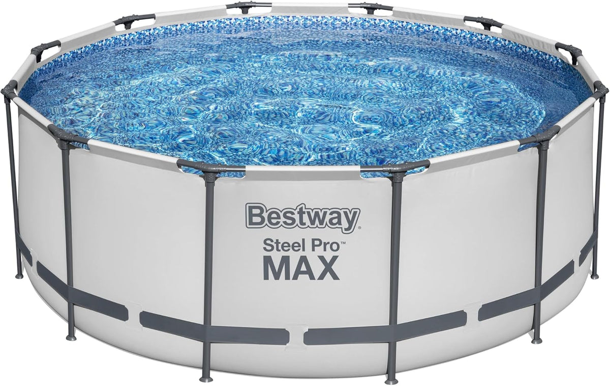 Bestway Steel Pro Max Piscina Desmontable 366 x 122 cm con Depuradora y Escalera