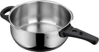 WMF Perfect One Pot Set de Olla Rápida 2 Piezas 4,5 L y 3 L, Inducción, Acero Inoxidable