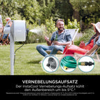 Shark FlexBreeze FA220EU Ventilador Híbrido con y sin Cable, Portátil, Interior y Exterior, Blanco